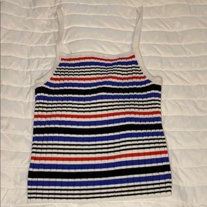 striped tank top